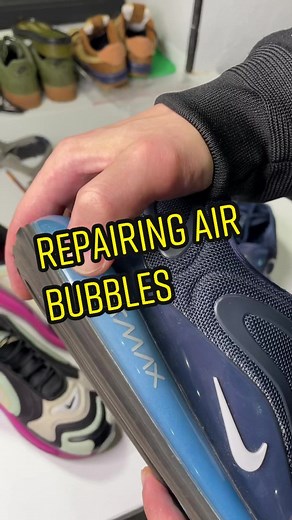 How to Repair Nike Air Max Bubbles on Sneakers
