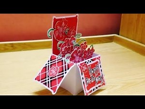 Diy Popup Birthday Card 🎂🌸 in the Box #Birthday card ideas #popupcard making