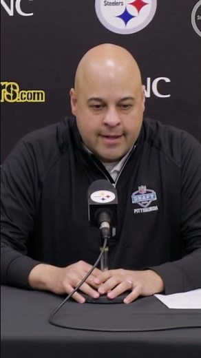GM Omar Khan: "Really feel like we're a better football team than we were" #steelers #nfldraft