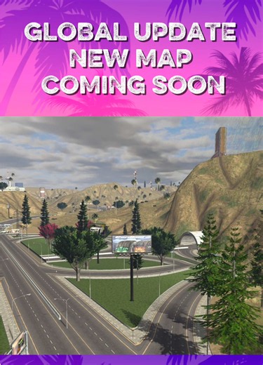 🌍 GLOBAL UPDATE — NEW MAP COMING SOON! 🗺️🔥 #onelion#onelionrp#rpmobile#roleplay#gta5