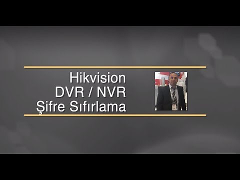 Hikvision - How to password recovery on DVR and NVR using SADP Tool