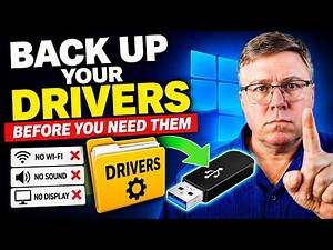 Back Up Your Drivers Before You Need Them