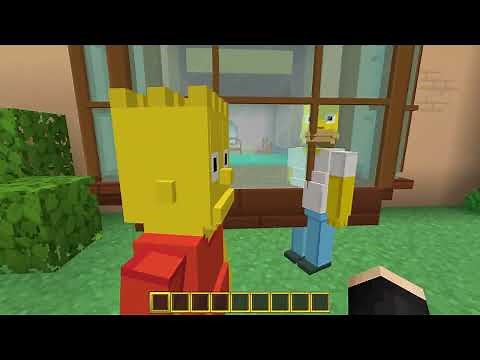 The Simpsons ADDON in Minecraft PE