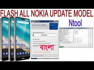 Flash android nokia 7,6,5,3,2,1all updates model using ost and Ntool online service tools Bangla