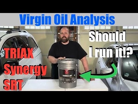 Triax Synergy SRT 0W-20 Virgin Oil Analysis (VOA) | Additives, Viscosity & TBN