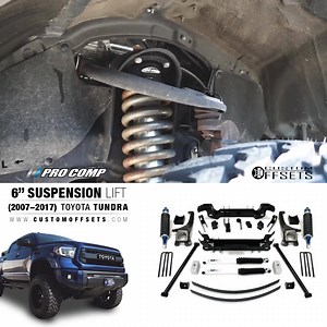 Check out this is 2007-2017 6” Pro Comp Lift kit >>> https://goo.gl/HEVch8 Looking to lift your truck? We sell kits ranging from 3”-10" of lift for almost every Truck or SUV Year/Make/Model. Customize the Height of Your Truck HERE >>> www.customoffsets.com/lifts ------ Want to see the full spotlight? Check it out here --- https://goo.gl/PM6imz | Custom Offsets