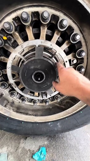 Aircraft wheel change that turned into something else. This is a very rare occurrence and i don’t want you to panic. Please watch the video because I explain it all to you. Yes i know it’s a long video… and I’m sure most won’t sit through a 10 minute video.. but it’s here for all that DO want to understand what is going on. All this turned out to be broken tie bolts that caused the wheel assembly and brake assembly to seize up and creat and overheat indication in the flight deck. Pilots only hav