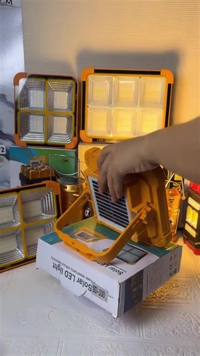 100W V51 solar rechargeable LED light bulb, home outdoor camping light, remote control light bulb