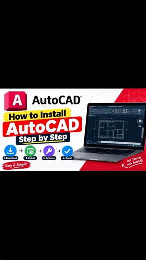 How to Install AutoCAD Step by Step | Complete AutoCAD Installation Guide #autocad #2026