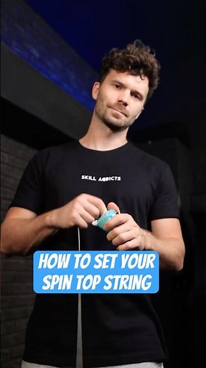 How to set Spin Top string? #spintop #toupie #trompo #peonza