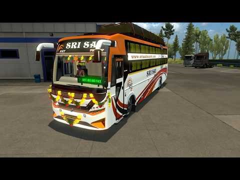 DAY 9 57K SRI SAI BUS ETS2😎🔥 | TAMIL GIRL GAMER