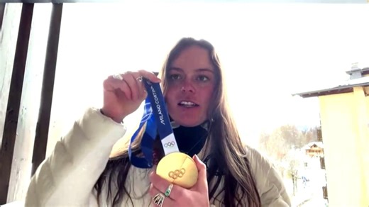 Breezy Johnson, Alysa Liu and other Olympic athletes' medals break during celebrations