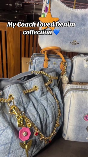 I made another original song for this video and had to show my growing Loved Denim collection. These bags have quickly become some of my favorites from recent Coach releases. Bags shown in this video: • Large Rowan – Loved Denim • Mini Rowan – Loved Denim • Mini Rowan – light signature denim • Evelyn Large Shoulder Bag– In light denim-Regenerative Cotton with Quilting • Laurel Shoulder Bag – Loved Denim • Small Tour Tote – Loved Denim • Fletcher Crossbody – Loved Denim • Carey Crossbody Camera B