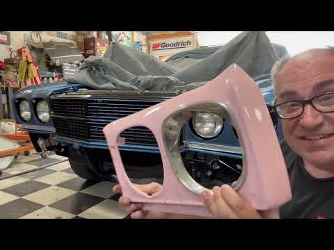1970 Chevelle SS Front Trim Assembly Part 1