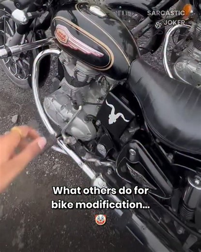 Sarcastic Joker | Raj Jain on Instagram: "Yeah konsa modification hai?"