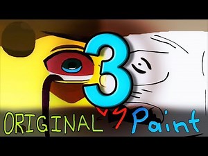 THE SPONGEBOB SQUAREPANTS ANIME OPENING 3 [HD] - PAINT VERSIONS VS ORIGINAL