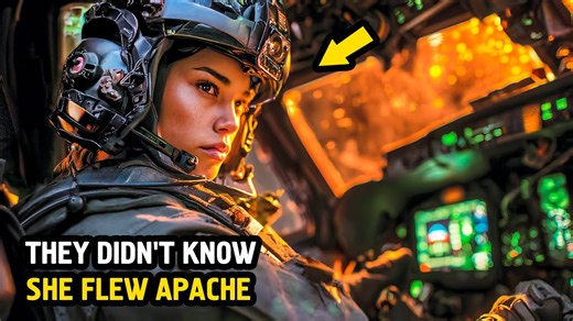 They Didn't Know She Flew Apache Helicopter — Until She Eliminated 15 Targets in 8 Minutes Three burning Humvees. Fifteen American soldiers pinned down by overwhelming enemy fire. Multiple casualties. Ammunition running low. The mountain pass had become a kill zone, and Staff Sergeant Marcus Chen was certain they had minutes to live. | Women Courage Stories