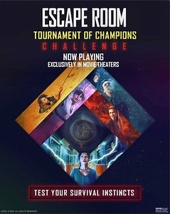 2K views · 40 reactions | ⚠️ Test your survival instincts with our new Escape Room: Tournament of Champions Challenge ⚠️ https://www.escaperoom.movie/experience/#/ And make sure to check out #EscapeRoomMovie: Tournament of Champions exclusively in movie theaters -- NOW PLAYING. | Escape Room | Facebook