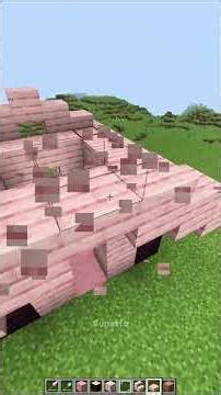 Minecraft When I Need a Starter Cherry House...💀 (Easy Ride) #minecraft #shorts