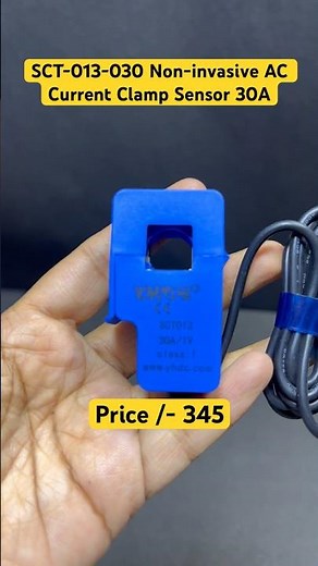 SCT-013-030 Non-invasive AC Current Clamp Sensor 30A #shorts #trending #viral
