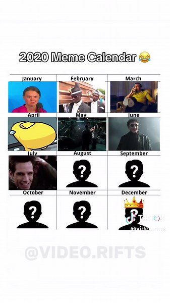 2020 Meme Calendar: Nostalgic Memes Compilation
