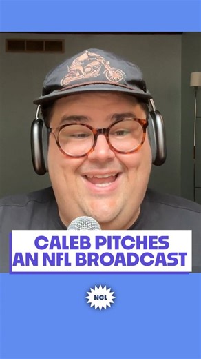 Caleb Hearon has an idea that could revolutionize the NFL watching experience. 👀 Peppa Pig | Not Gonna Lie with Kylie Kelce