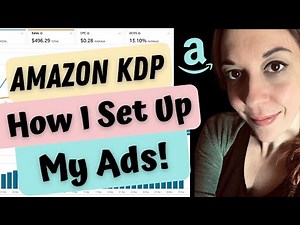 Amazon KDP Ads - how I set up Auto, manual & product ads for low content books!