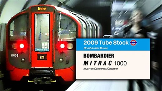 【转载 | 电磁录音频谱 | 庞巴迪 IGBT-VVVF】伦敦地铁2009 Tube Stock列车