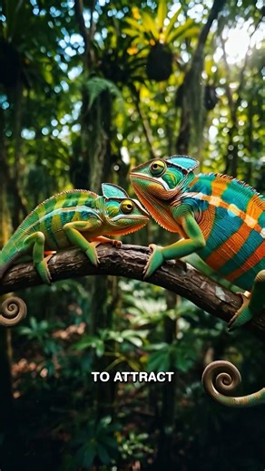Why Chameleons Change Color?