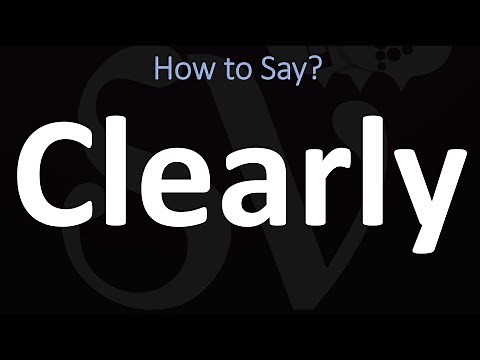 How to Pronounce Clearly? (CORRECTLY)