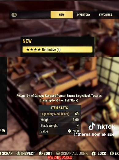 I can finally craft 4-Star Reflective on Fallout 76! Time tok make a full set of Reflective Armor. #fallout76 #fallout #bethesda #gaming #season2