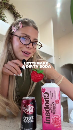 12/10 YUMMY✨ #dirtysoda #dirtysodarecipe #asmr @Chobani | soda