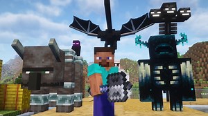 How to kill any Minecraft mob with mace