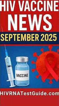 HIV Vaccine News September 2025