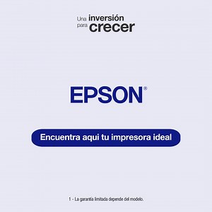 Elige eficiencia y piensa solo en soluciones confiables. Encuentra tu impresora ideal con Epson. | Epson