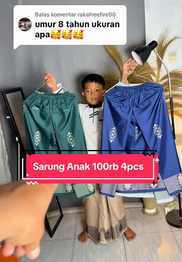 Rekomendasi Sarung Anak Murah - 4 Pcs Hanya 100rb
