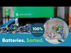 Battery ejections with AI - testing across 2 belt spreads - Recycleye QuantiSort®
