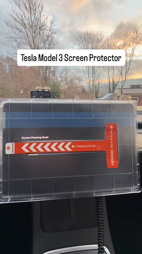 1.1K views · 16 reactions | Tesla Model 3 Screen Protector install #tesla #model #3 #screen #protector | Shannon Carpenter | Facebook