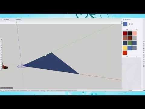 HACER UN TRIÁNGULO EN SKETCHUP