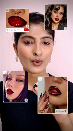 Dracula Lip Combo Tutorial 💕 #lipcombo #lipstick #makeupshorts #lipstickhacks