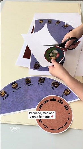 Maqueta del calendario maya #manualidades #diy #maquetas
