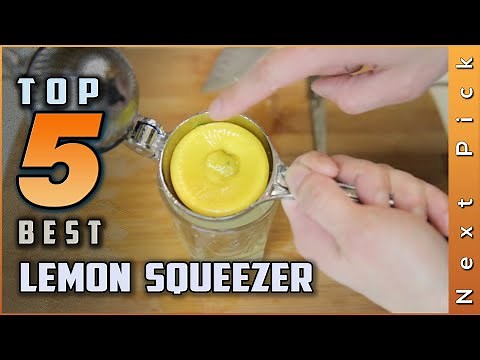 Top 5 Best Lemon Squeezers Review In 2023 | Extract Most Juices In Minutes