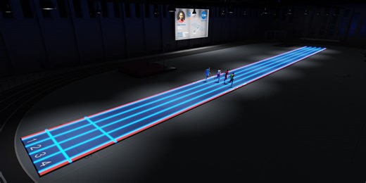 World’s first sensor-enabled running track set to redefine speed