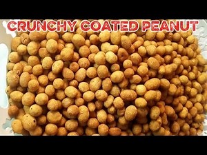HOW TO MAKE CRUNCHY COATED PEANUT 🥜