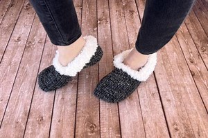 Cozy Loafer Slippers Crochet Pattern PDF – Warm DIY House Shoes, Easy Indoor Footwear Design, Instant Download - Etsy