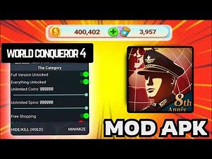 World Conqueror 4 Hack - Get Unlimited Free Resources & Medal! 2025