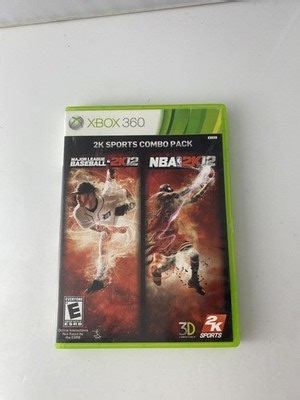 2K Sports Combo Pack MLB 2K12 NBA 2K12 Xbox 360 Video Game Sports Multiplayer | eBay