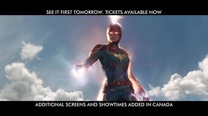 Tomorrow, be the first to marvel. #CaptainMarvel hits theatres tomorrow night, have you got your tickets? 🎟️ | Marvel