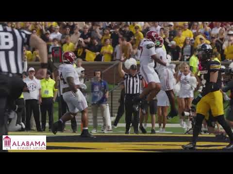 Highlights from Alabama's 27-24 win over Missouri in Columbia