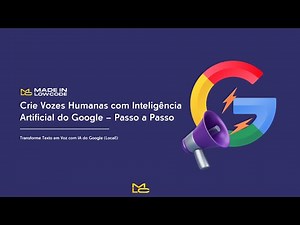 🗣️ Crie Vozes Humanas com Inteligência Artificial do Google – Passo a Passo